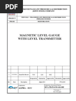 Rev A. Magnetic Level Gauge With Level Transmitter Datasheet PDF