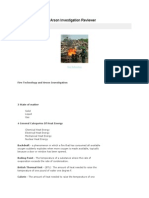 Fire Technology and Arson Investigation Reviewer