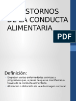 Transtornos de La Conducta Alimentaria