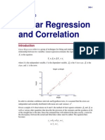 269895442 Linear Regression and Correlation