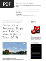 Download Contoh Slide Presentasi Skripsi Yang Baik Dan Menarik Terbaru Di Tahun 2015 by Ruli Insani Adhitya SN284936162 doc pdf