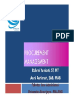 5 Procurement Management
