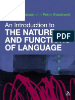 An Introduction To The Nature and Functions of Language