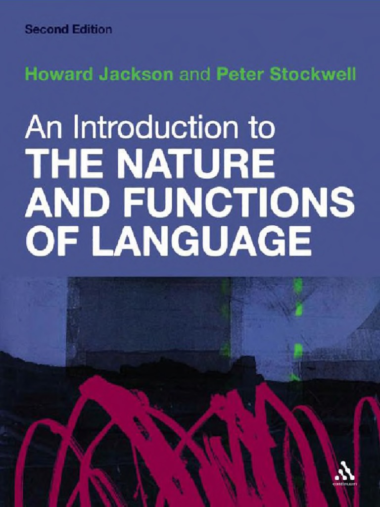 An Introduction To The Nature and Functions of Language | PDF ...