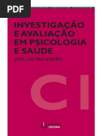 Investigação e avaliação em Psicologia e Saúde