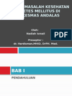 Analisis Masalah Kesehatan Diabetes Mellitus Di Puskesmas Andalas