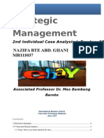 EBay Inc Strategic Management