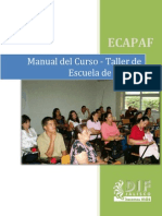 Manual Del Curso Taller de Escuela de Padres 2013