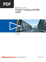 BMC Atrium Core 7.6.03 Product Catalog and DML Guide