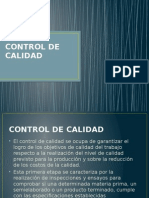 Control de Calidad