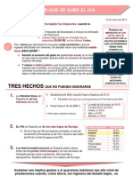 ¿Por Qué Se Sube El Iva?