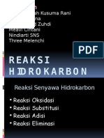 Reaksi Hidrokarbon Kel 4