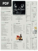 Carte Menu