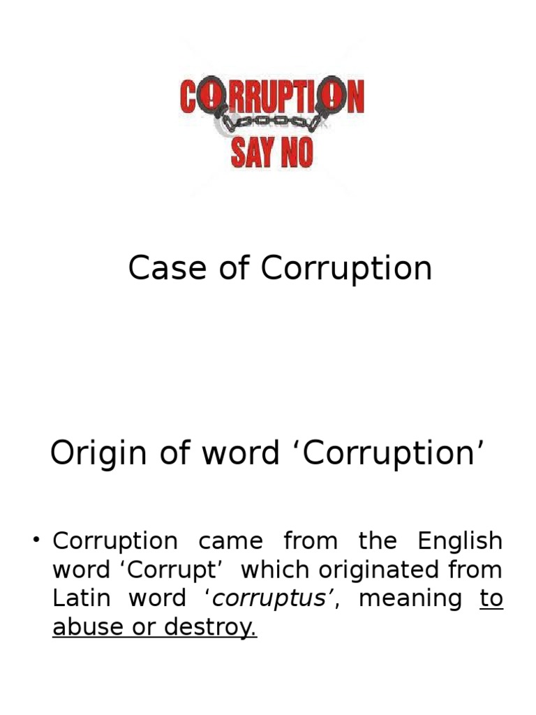 Corruption Pdf Whistleblower Corruption