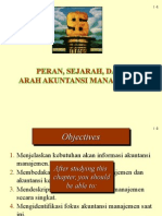 Peran, Sejarah, Dan Arah Akuntansi Manajemen