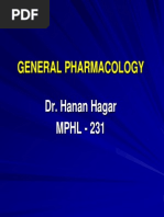 GENERAL PHARMACOLOGY - Part 1 PDF