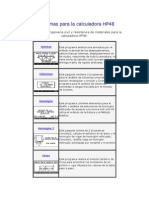 Programas para La Calculadora HP48