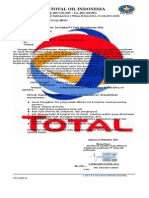 Surat Resmi Pt.total Oil & Migas Indonesia 2014.!