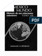 México relaciones exteriores historia globalización