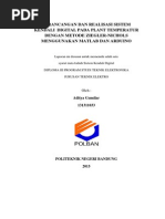 Download Laporan Praktikum Kendali Suhu menggunakan PID di Lab Sistem Kendali Teknik Elektronika Politeknik Negeri Bandung by Gumilar Aditya SN284989641 doc pdf