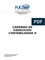 Caderno de Exercicios Contab Ii+ PDF