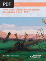 (Access to History) David Williamson-Access to History. War and Peace_ International Relations 1878-1941-Hodder Education (2010)