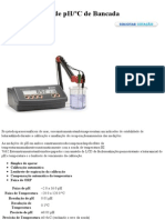 Analisador de Ph de Bancada