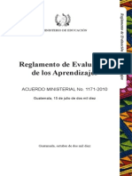 Reglamento Evaluacion Ejemplo