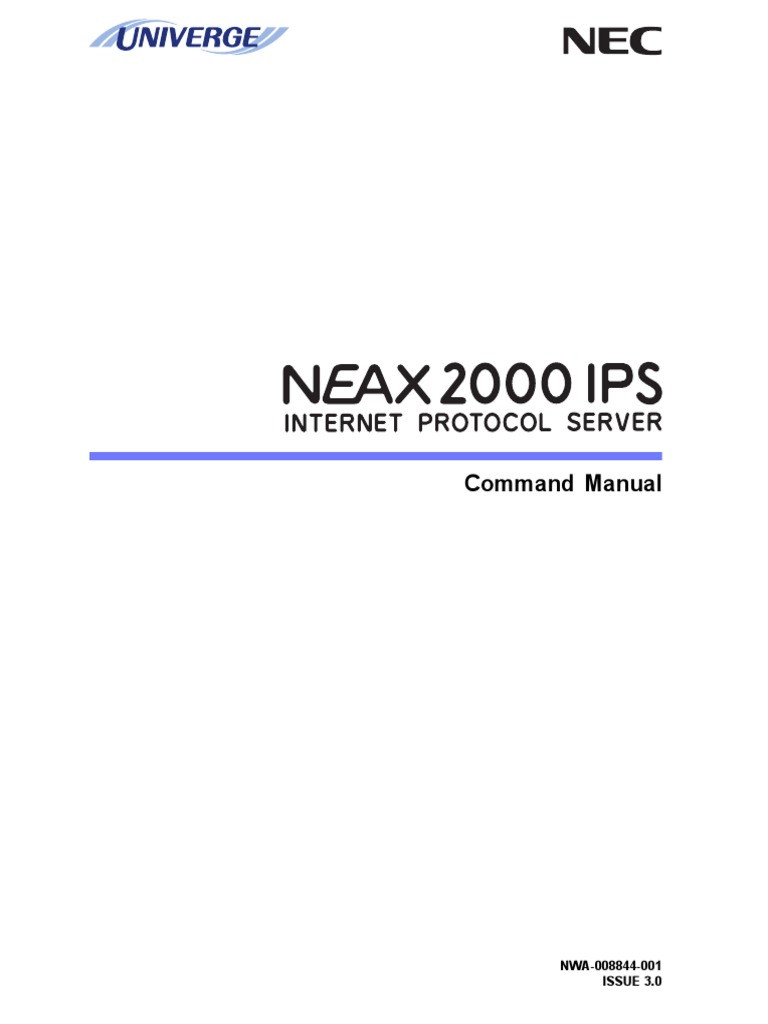 Manual De Comandos Nec Wireless Lan Communications Protocols