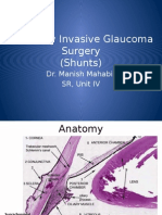 Minimally invasive glaucoma surgery