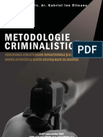Metodologie Criminalistica- Cercetarea Structurilor Infract
