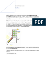 Cómo Construir Un Deshidratador Solar