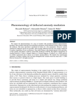 Phenomenology of Deflected Anomaly-Mediation: Riccardo Rattazzi, Alessandro Strumia, James D. Wells