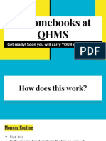 Chromebooks at Qhms