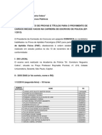 EP 1/2013 - PAF Agendamento