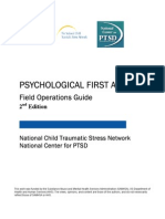 Psychological First Aid: Field Operations Guide