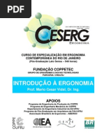 Introdução a Ergonomia Vidal CESERG
