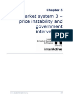 CIMA C04 2013 CLASS CHAPTER 5 Price Instabiliity and Government Intervention