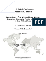 2012 ISME Conference OVMM Notes