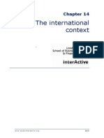 Chapter 14 The International Context