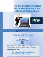 Implementacion de Datawarehouse