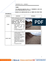 Informe Caminos I