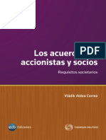 Los Acuerdos de Accionistas y Socios