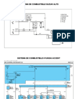 Diagramas Sist. de Combustible.