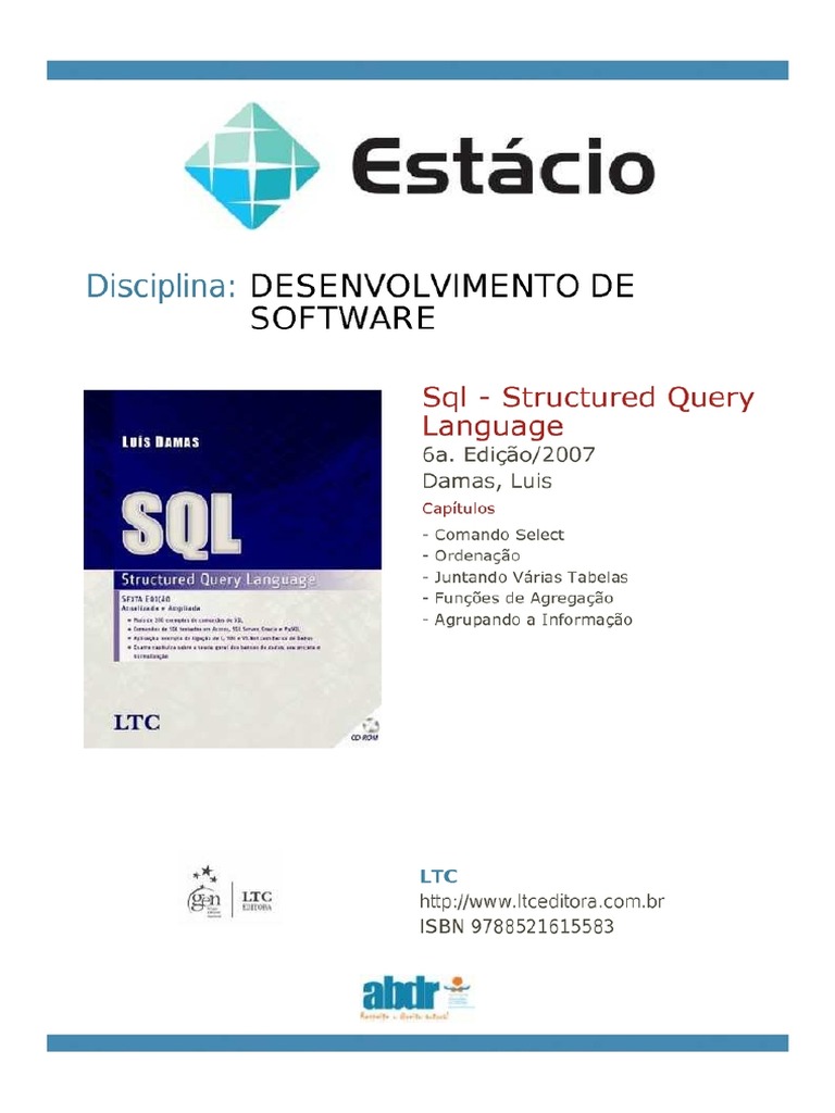 SQL - Structured Query Language-201411041674-T2664EAD0 | PDF