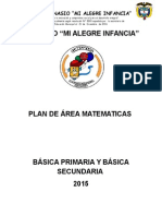 Plan de Area de Matematicas 1-9