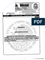 Pobj - Normas de Proyecto para Obras de Alcantarillado Pluvial para El Estado de Baja California PDF