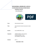 Aprovechamiento Forestal Mecanizado 