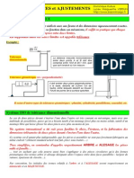 Tolerances Et Ajustements