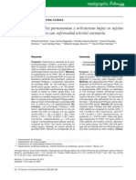 Actividades Paraoxonasa y Arilesterasa Bajas en Sujetos Mexicanos Con Enfermedad Arterial Coronaria PDF